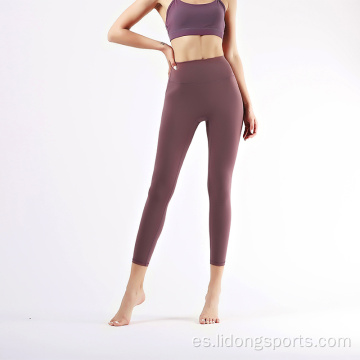 Venta caliente Leggings de pantalones de yoga para mujeres de alta calidad